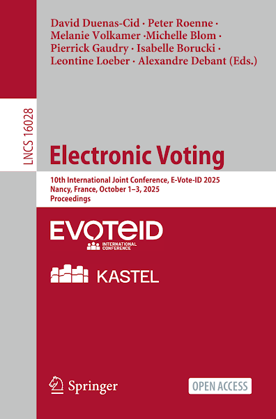 Sampul Springer-Electronic Voting