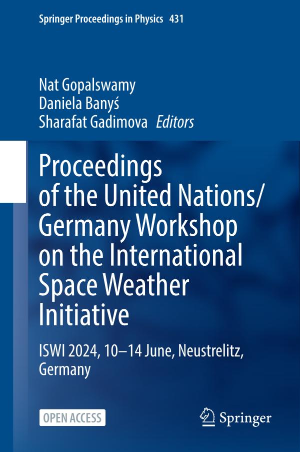 Sampul 0052. Springer-Procedings of the United Nations/Germany Workshop on the International Space Weather Initiative