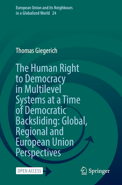 Sampul 0072. Springer-The Human Right to Democracy in Multilevel Systems