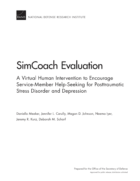 Sampul SimCoach Evaluation