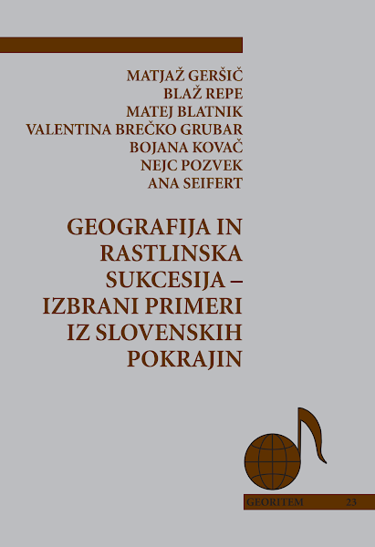 Sampul Geografija in rastlinska sukcesija