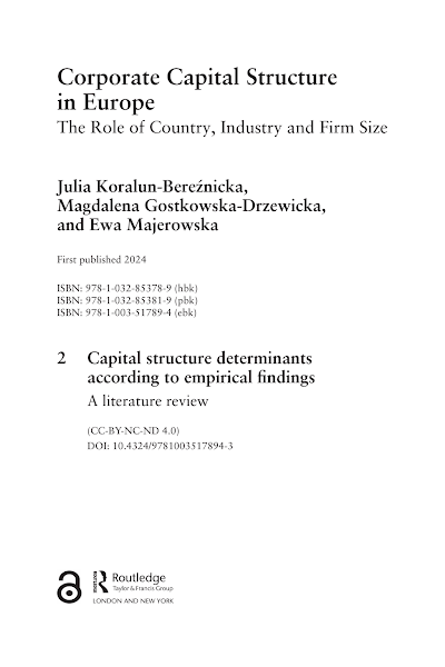 Sampul Corporate Capital Structure in Europe