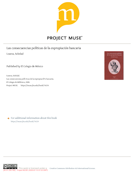 Sampul Las consecuencias pol&iacute;ticas de la expropiaci&oacute;n bancaria