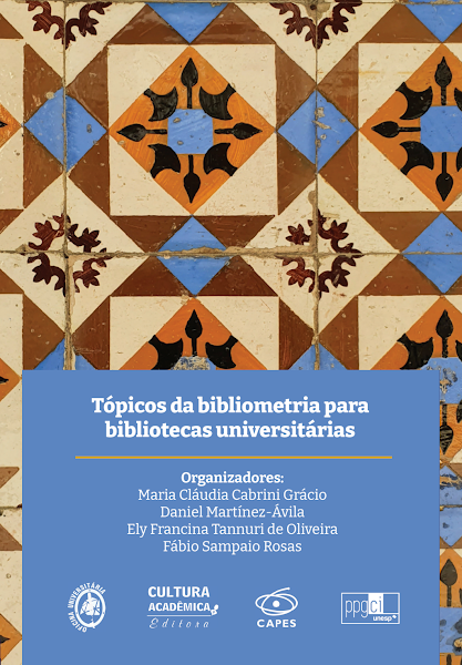 Sampul T&oacute;picos da bibliometria para bibliotecas universit&aacute;rias