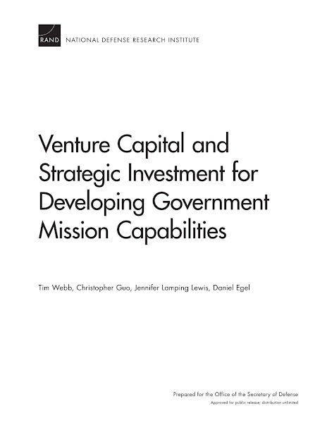 Sampul Venture Capital and Strategic Investment for Developing Government Mission Capabilities