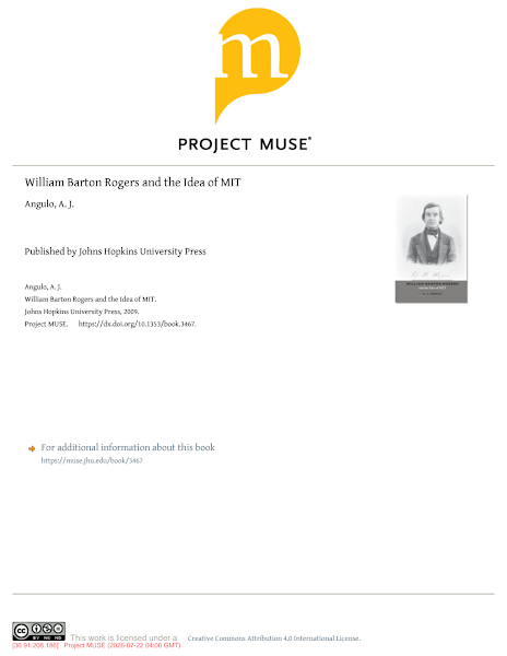 Sampul William Barton Rogers and the Idea of MIT