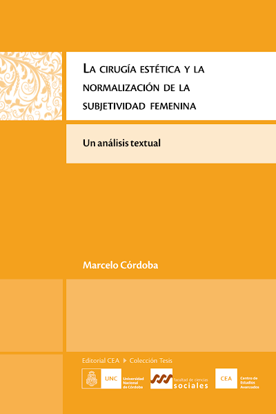 Sampul La cirug&iacute;a est&eacute;tica y la normalizaci&oacute;n de la subjetividad femenina