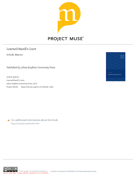 Sampul Learned Hand's Court