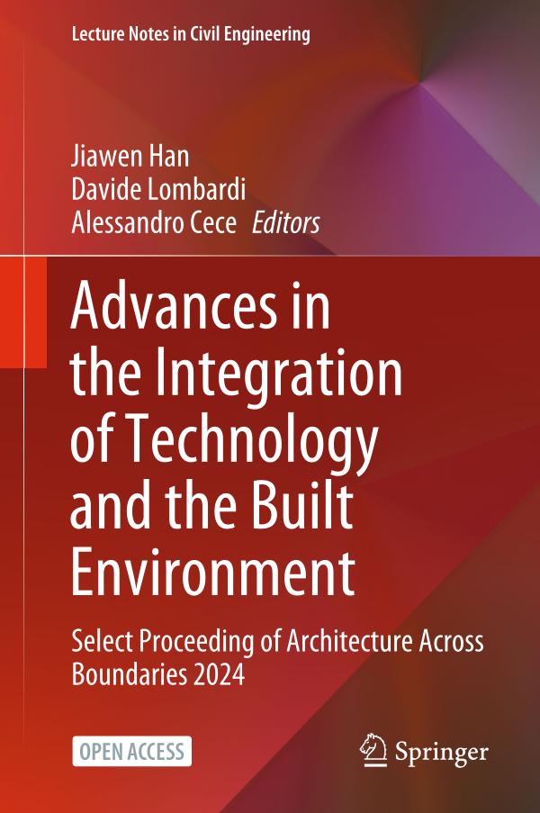 Sampul Advances in the Integration of Technology and the Built Environment