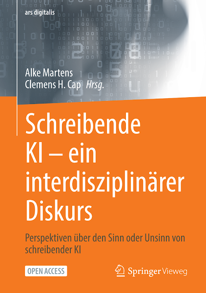 Sampul Schreibende KI &ndash; ein interdisziplin&auml;rer Diskurs