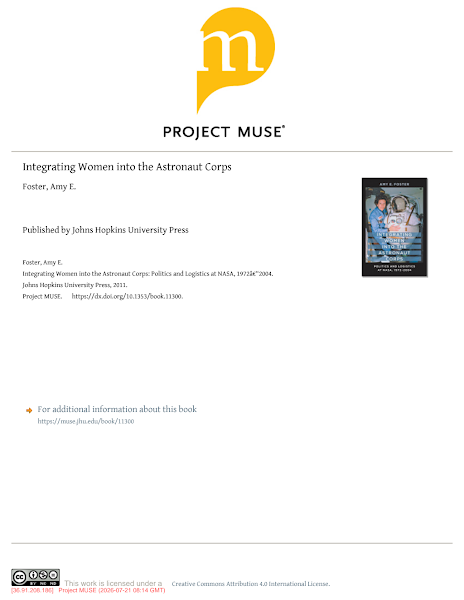 Sampul Integrating Women into the Astronaut Corps