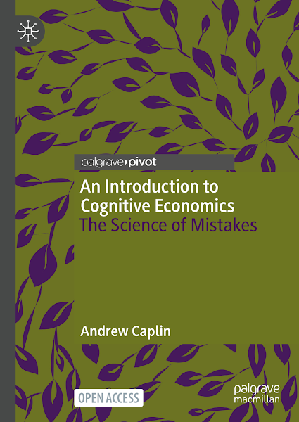 Sampul An Introduction to Cognitive Economics The Science of Mistakes