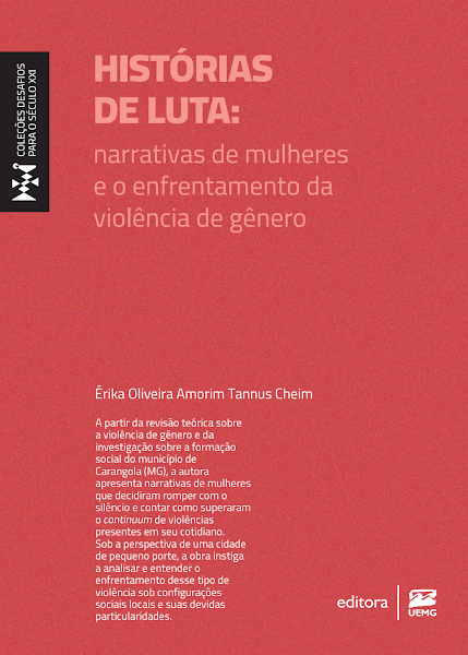 Sampul Hist&oacute;rias de luta narrativas de mulheres e o enfrentamento da viol&ecirc;ncia de g&ecirc;nero