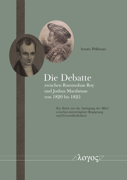 Sampul Die Debatte zwischen Rammohan Roy und Joshua Marshman von 1820 bis 1825