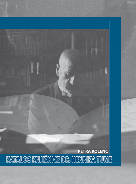 Sampul Katalog knjižnice dr. Henrika Tume
