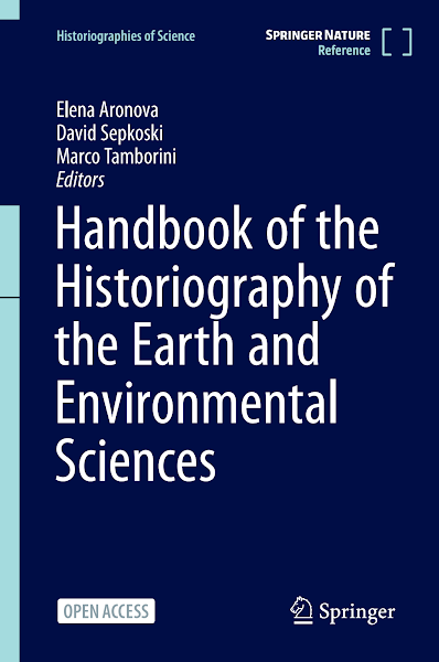Sampul Handbook of the Historiography of the Earth and Environmental Sciences