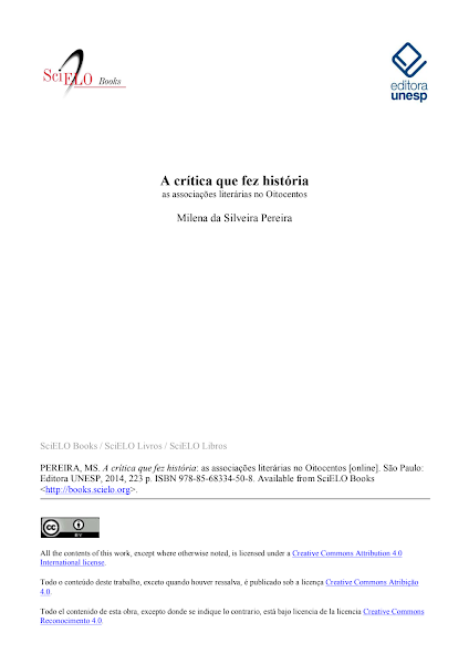 Sampul A cr&iacute;tica que fez hist&oacute;ria as associa&ccedil;&otilde;es liter&aacute;rias no Oitocentos