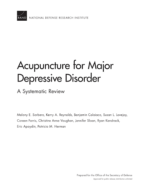 Sampul Sorbero-AcupunctureMajorDepressive-2015