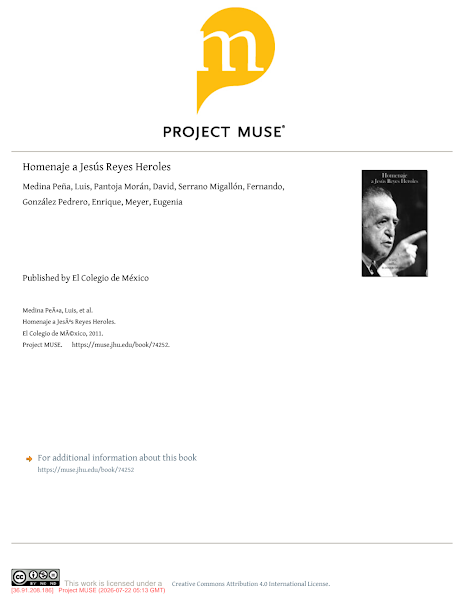 Sampul Homenaje a Jes&uacute;s Reyes Heroles