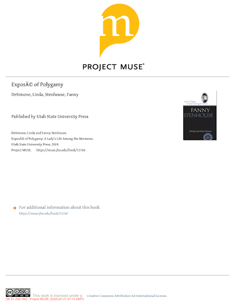 Sampul Expos&eacute; of Polygamy