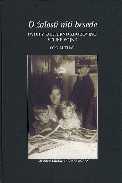 Sampul O žalosti niti besede&laquo;