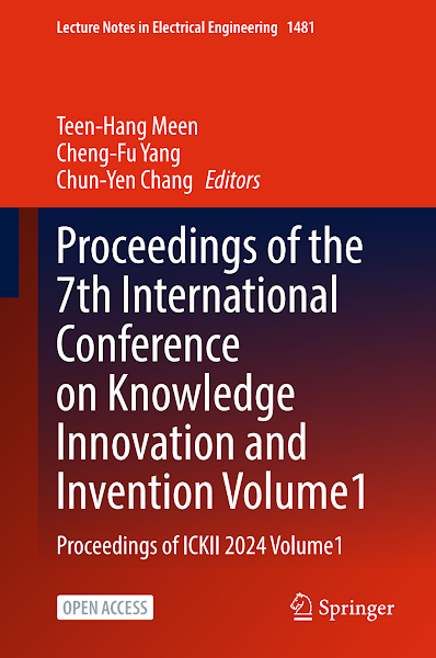 Sampul 0085. Springer-Proceedings of the 7th International Conference on Knowledge Innovation and Invention