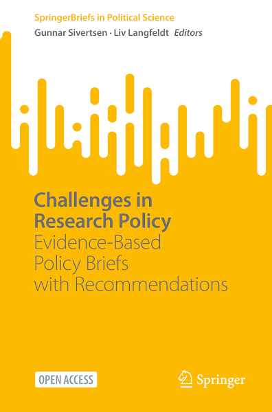 Sampul Challenges in Research Policy Evidence-Based Policy Briefs with Recommendations