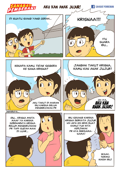 Sampul komikstrip-sahabat-pemberani