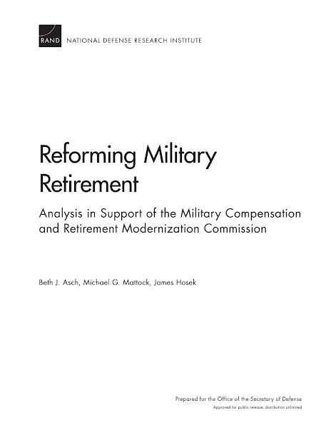 Sampul Reforming Military Retirement