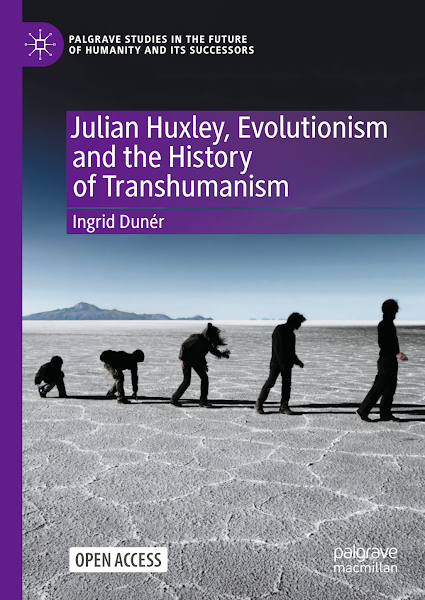 Sampul Julian Huxley, Evolutionism and the History of Transhumanism