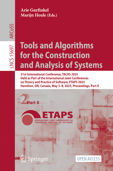 Sampul Tools and Algorithms for the Construction LNCS 15697 ARCoSS and Analysis of Systems