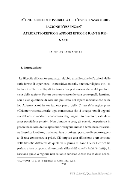 Sampul Condizione di possibilità