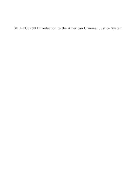 Sampul SOU-CCJ230-Introduction-to-the-American-Criminal-Justice-System-1593030955