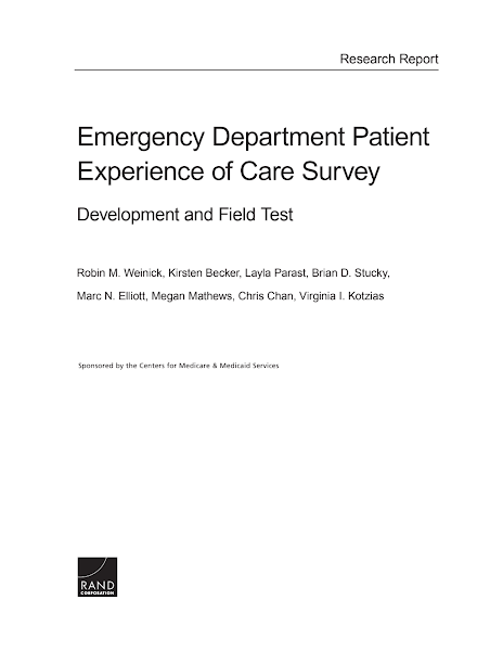 Sampul Emergency Department Patient Experience of Care Survey