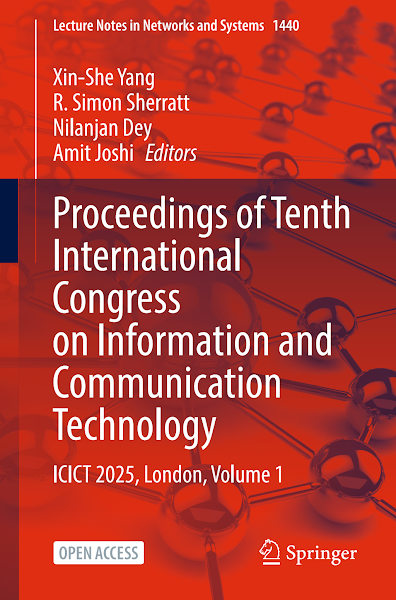 Sampul 0087. Springer-Procedings of Tenth International Congress on ICT