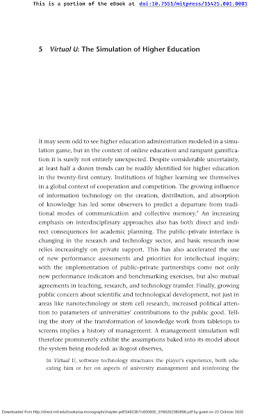 Sampul the simulation of higher education(8)