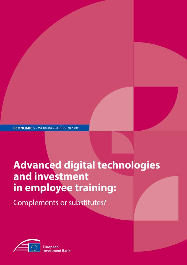 Sampul EIB Working Paper 2023-01 - Advanced digital technologies and investment in employee training